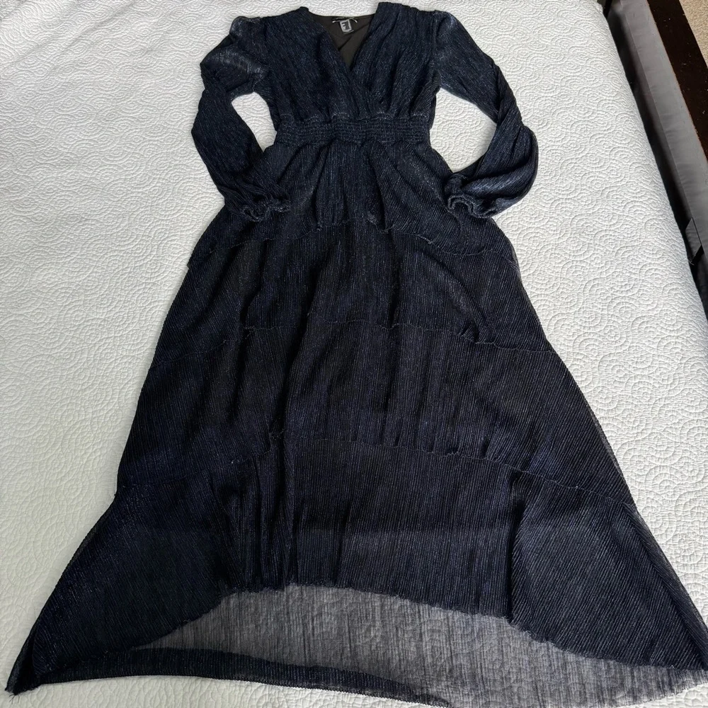 Joseph Ribkoff V-neck Wrap Midi Dress Style 233767 Preppy size 10 - Picture 10 of 15